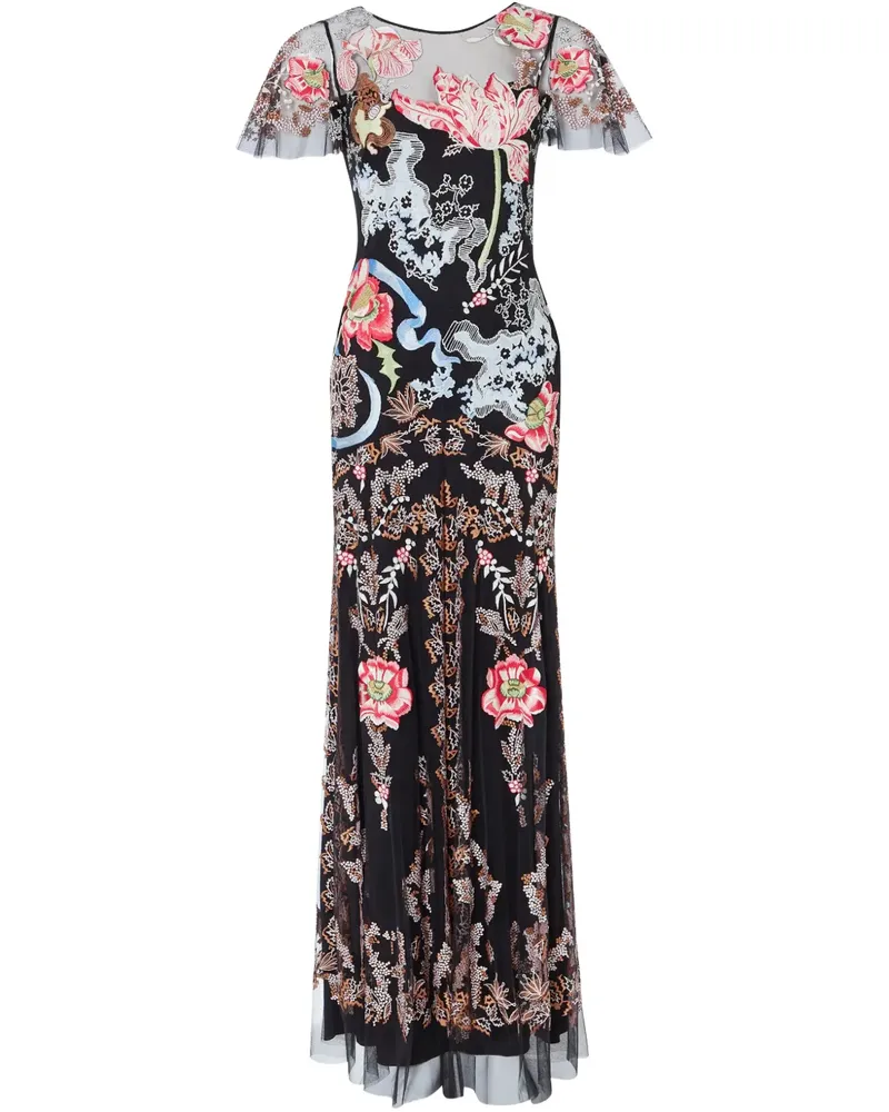 Temperley London Bilbao Abendkleid - Schwarz Schwarz