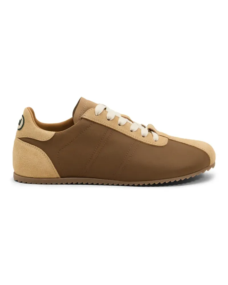 AMI Paris Weiche Sneakers aus Nylon - Braun Braun