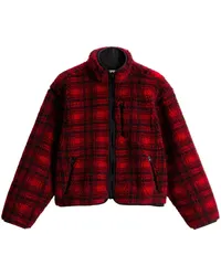 Woolrich Jacke mit Karomuster Rot