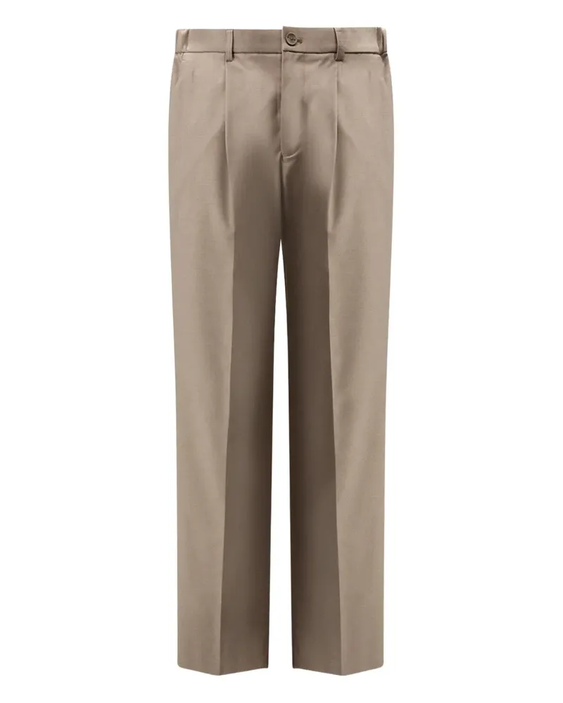 Hevò Torrecanne pleated trousers - Nude Nude
