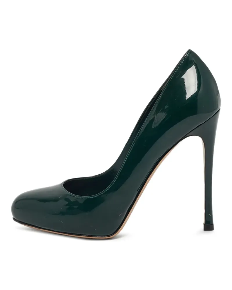 Gianvito Rossi Pumps mit Plateausohle - Grün Grün