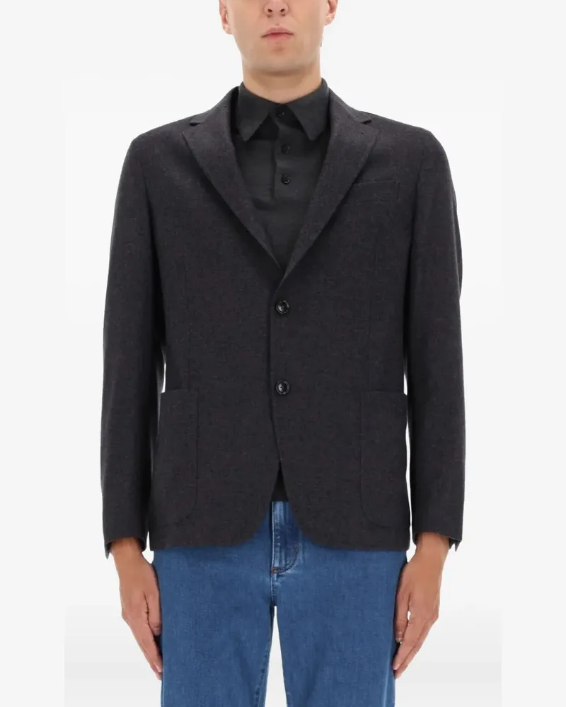 Ermenegildo Zegna buttoned jacket - Grau Grau