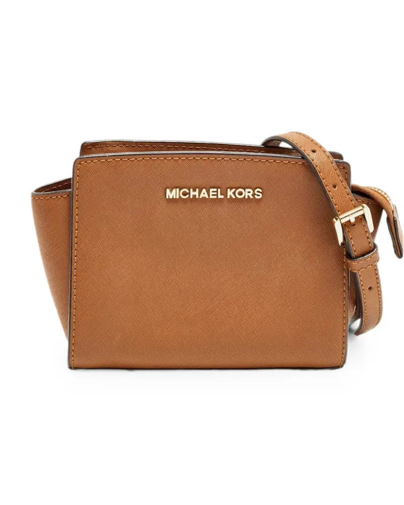 Michael Kors mini Selma cross body bag - Braun Braun