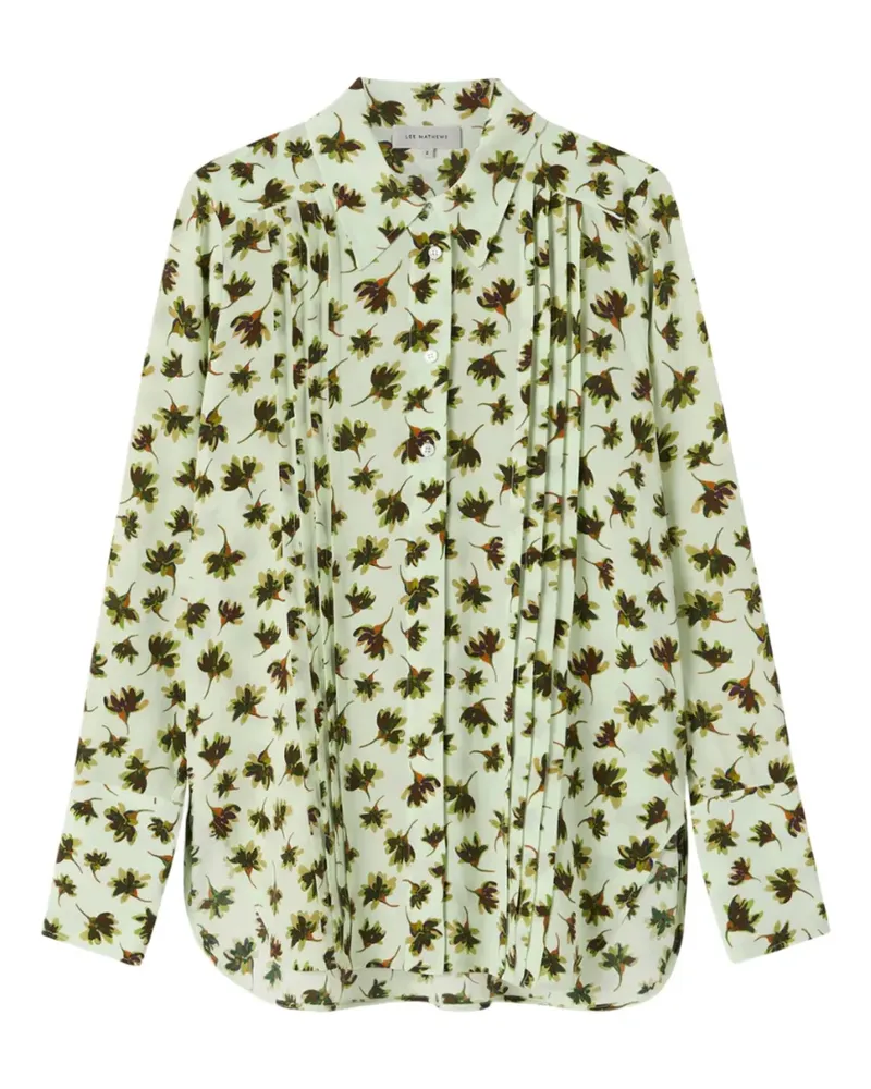 Lee Mathews Daphne floral-print blouse - Grün Grün