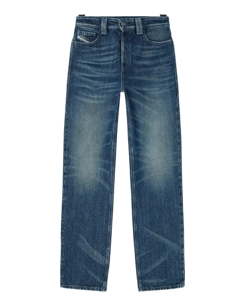 Diesel 1991 D-Voeed Jeans mit hohem Bund - Blau Blau