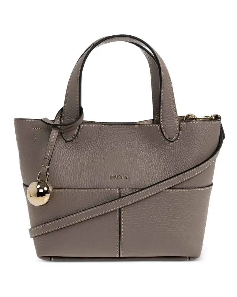 Furla Primrose Mini-Tasche aus Leder - Grau Grau