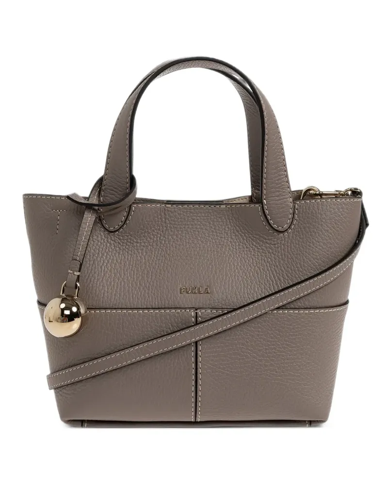 Furla Primrose Mini-Tasche aus Leder - Grau Grau