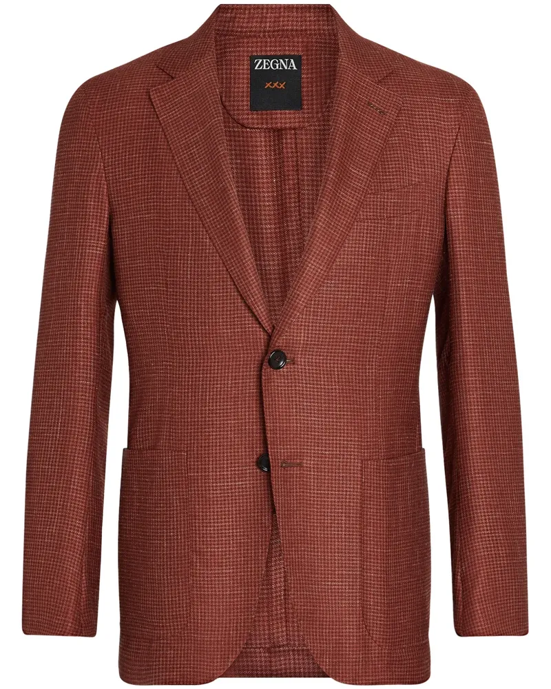 Ermenegildo Zegna Einreihiges Sakko - Braun Braun