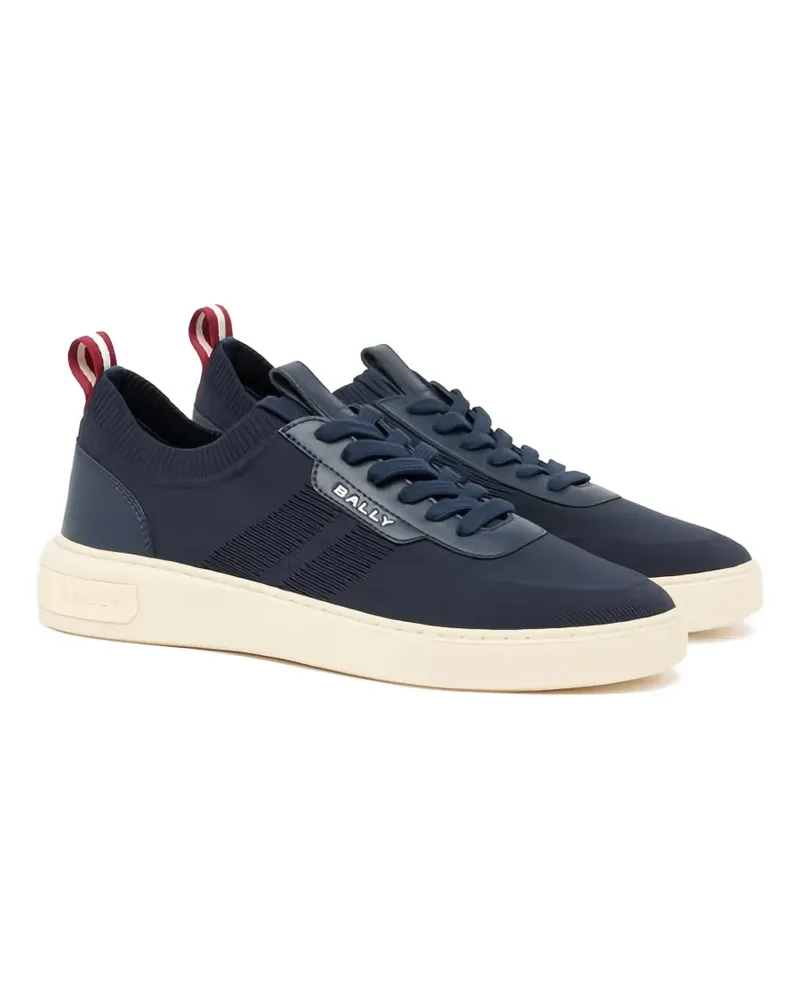 Bally knit panelled sneakers - Blau Blau