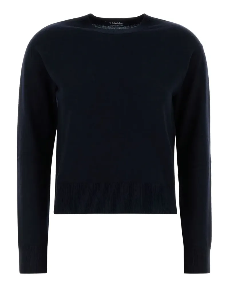 Max Mara Max Mara Eco Oberteil - Blau Blau