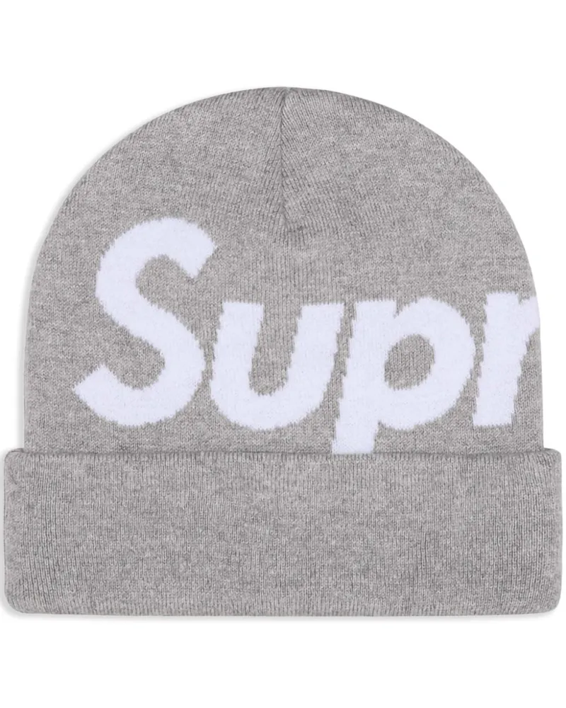 Supreme Being Beanie mit Logo - Grau Grau