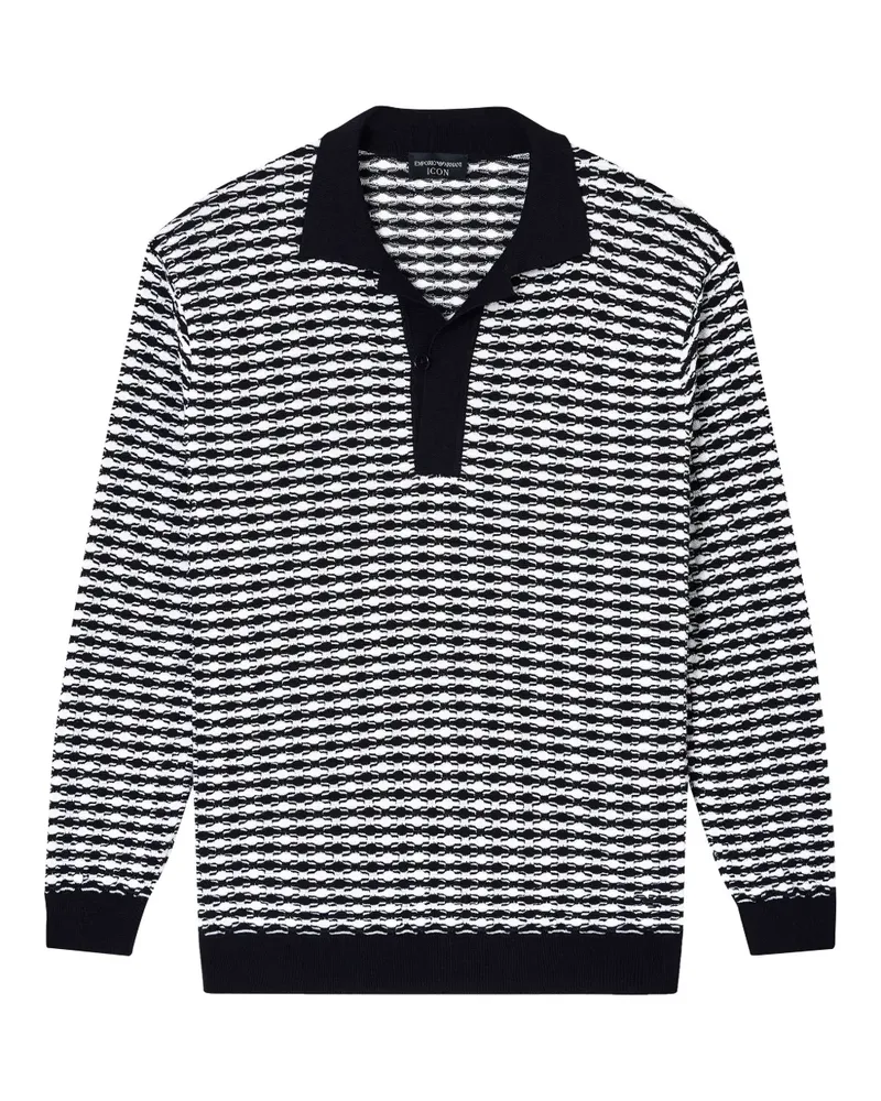 Emporio Armani Klassisches Poloshirt - Weiß Weiß