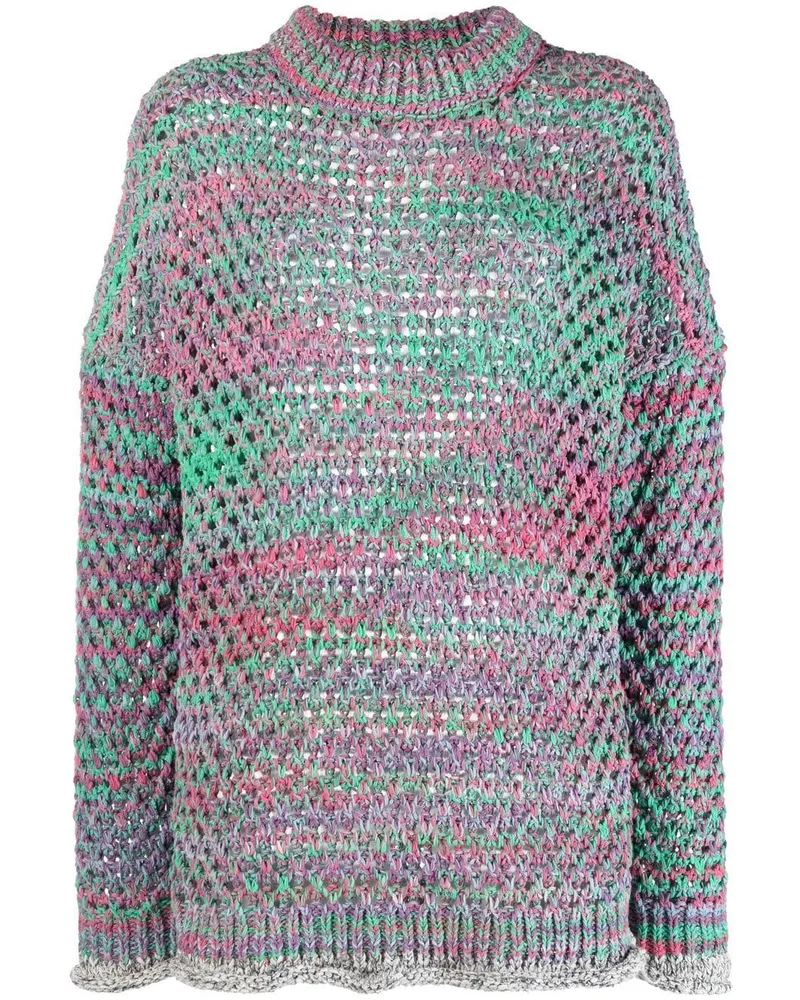 ATTICO Gehäkelter Pullover - Rosa Rosa