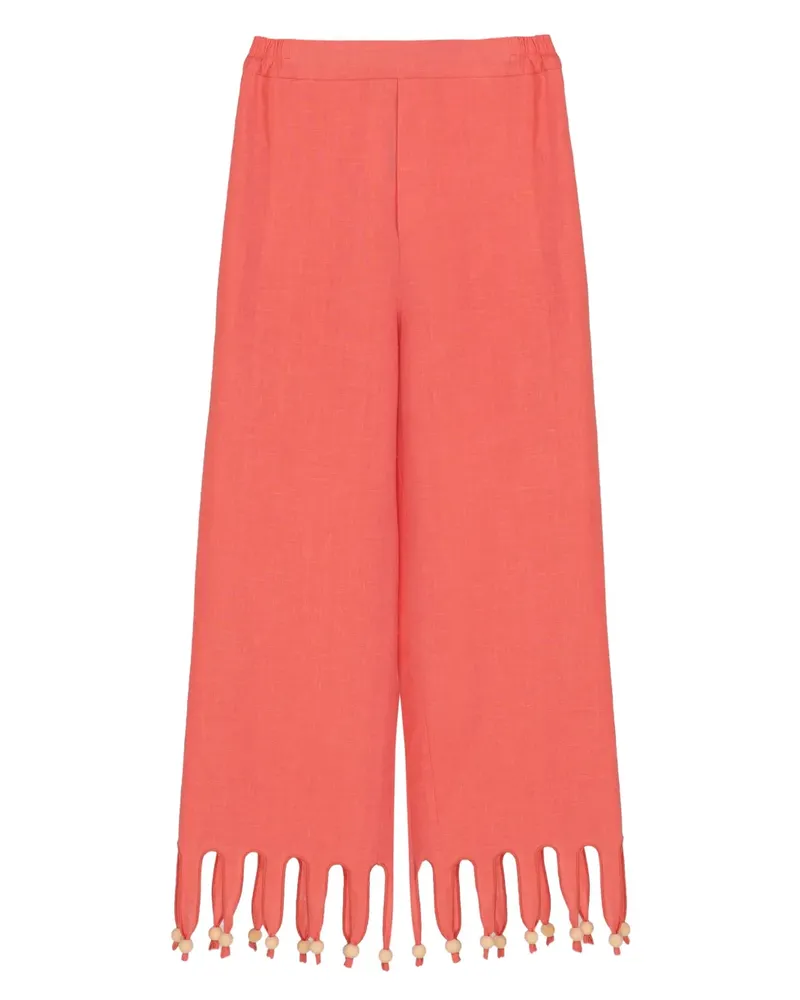 SLEEPER Lambada Hose mit Fransen - Orange Orange