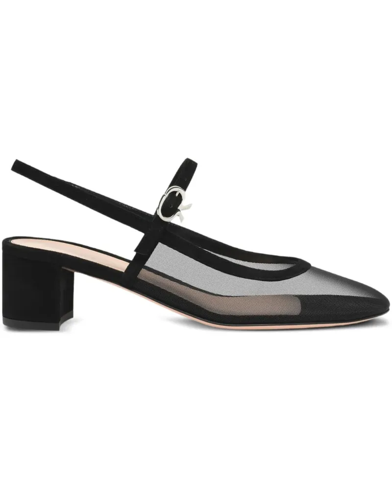 Gianvito Rossi Francoise Pumps 45mm - Schwarz Schwarz