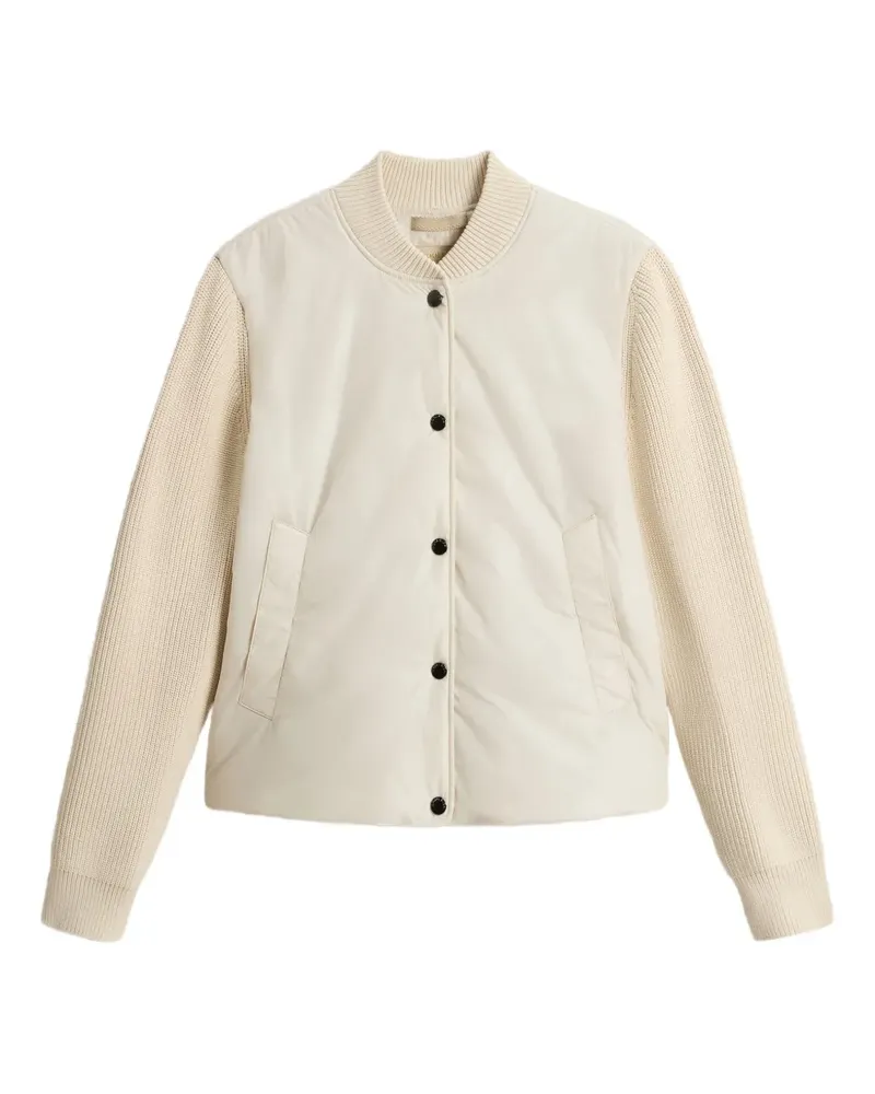 Woolrich Bomberjacke mit gesteppten Ärmeln - Nude Nude