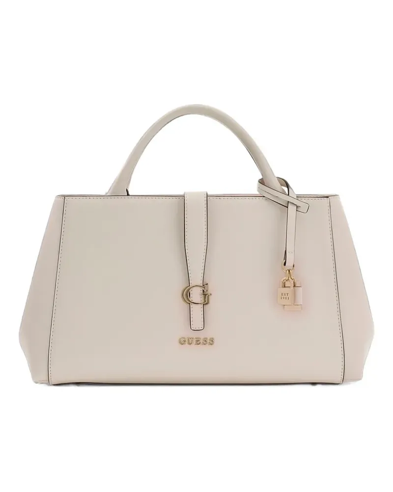 Guess Carrie Tote Bag mit Schloss - Nude Nude