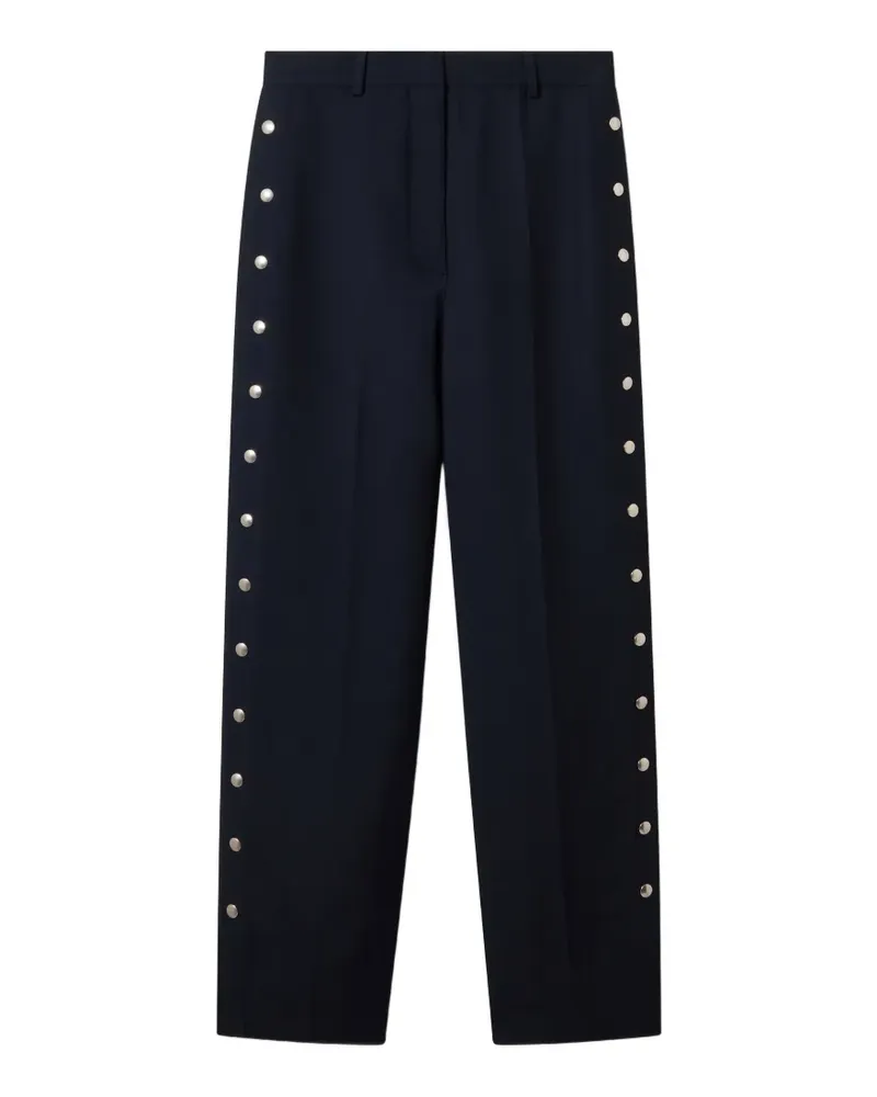 Stella McCartney Weite Hose mit Zierknöpfen - Blau Blau