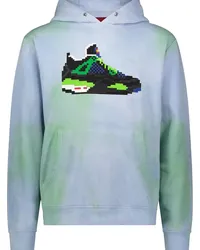 Mostly Heard Rarely Seen Hoodie mit Sneaker-Print Blau