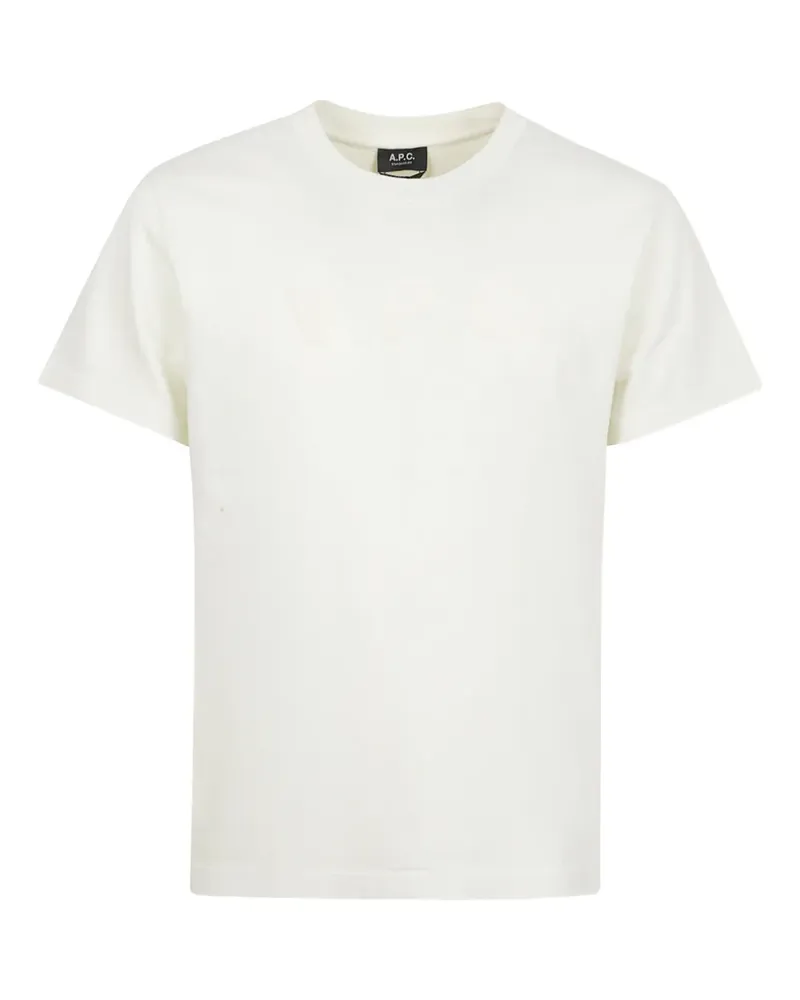 A.P.C. embossed T-shirt - Nude Nude