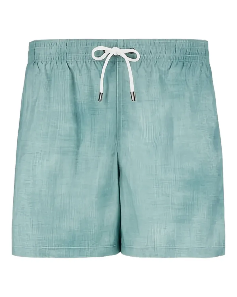 Canali Badeshorts mit Kordelzug - Blau Blau