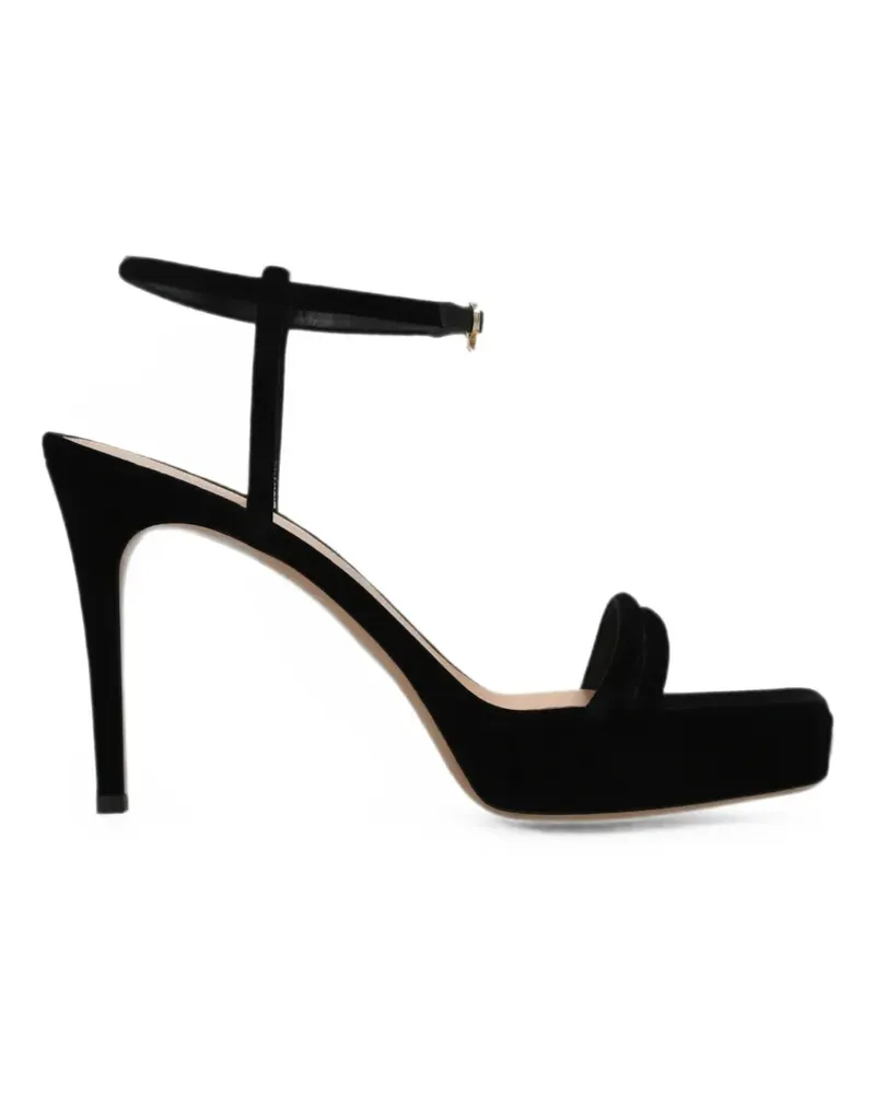 Gianvito Rossi Velnero platform sandals - Schwarz Schwarz