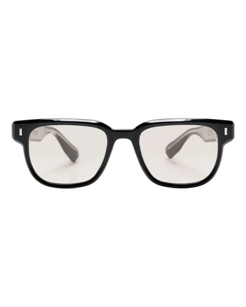 Mastermind Japan Sonnenbrille mit Logo-Schild - Grau Grau