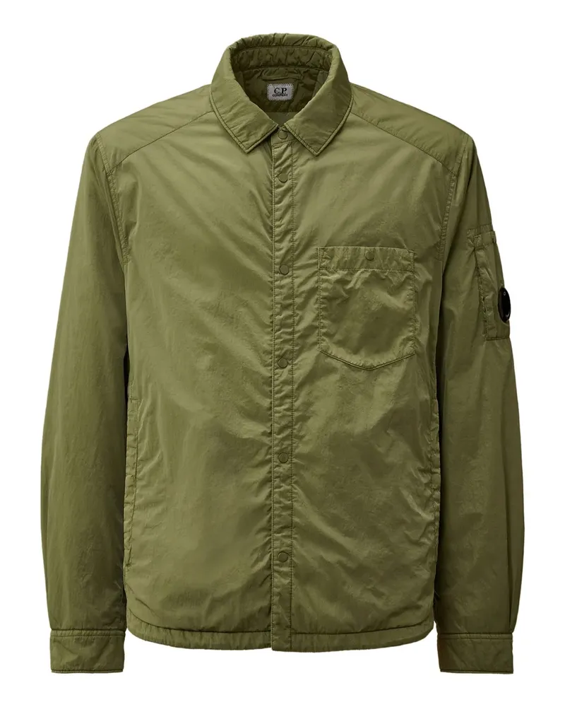 C.P. Company Hemdjacke mit aufgesetzter Tasche - Grün Grün