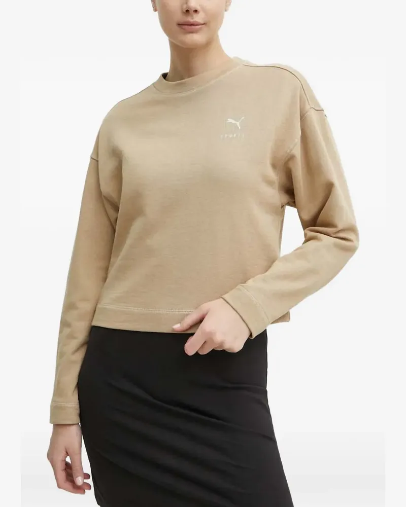 Puma Pullover mit tiefen Schultern - Nude Nude
