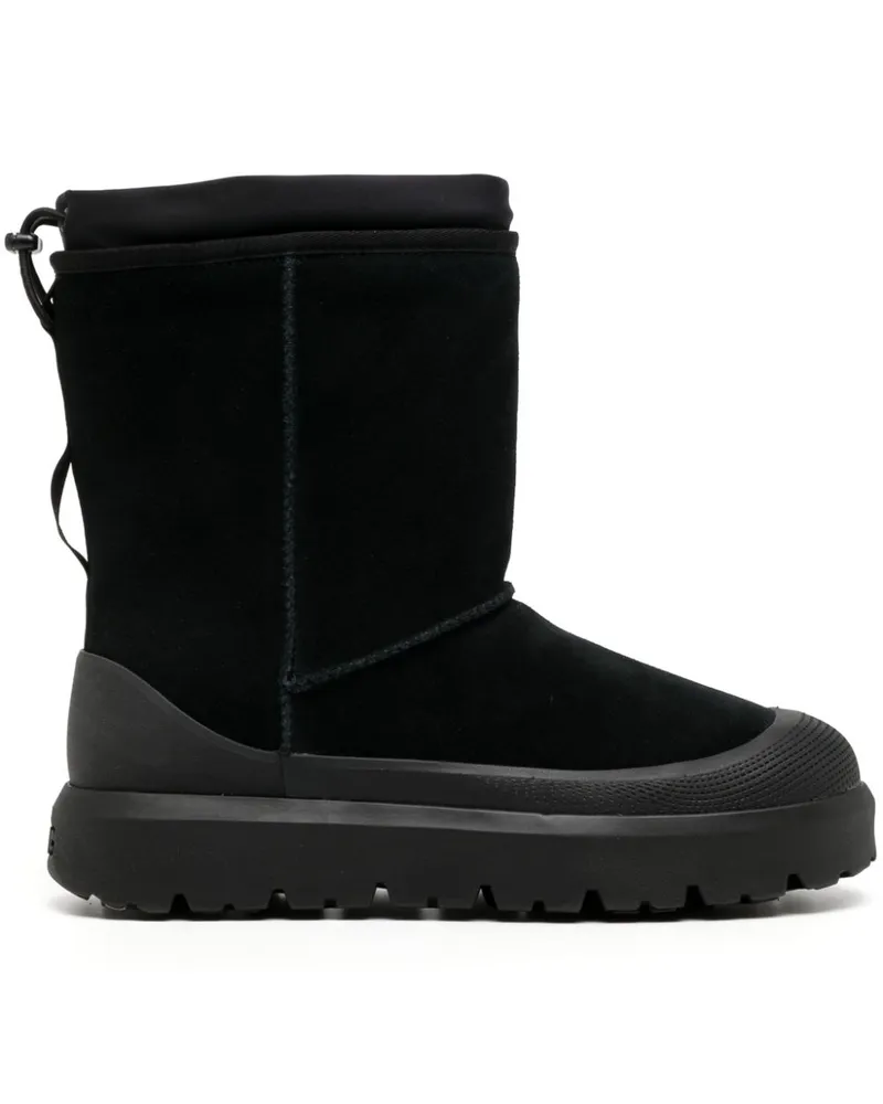 UGG Classic Short Weather Hybrid Wildlederstiefel - Schwarz Schwarz