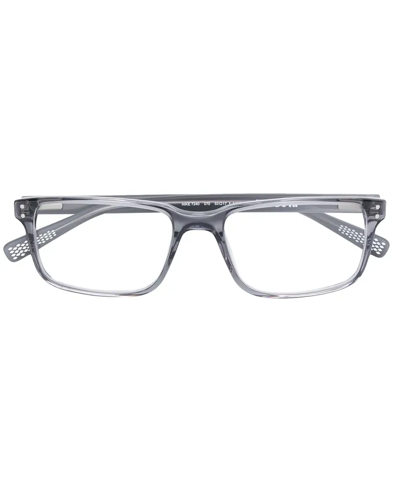 Nike Eckige Brille - Grau Grau
