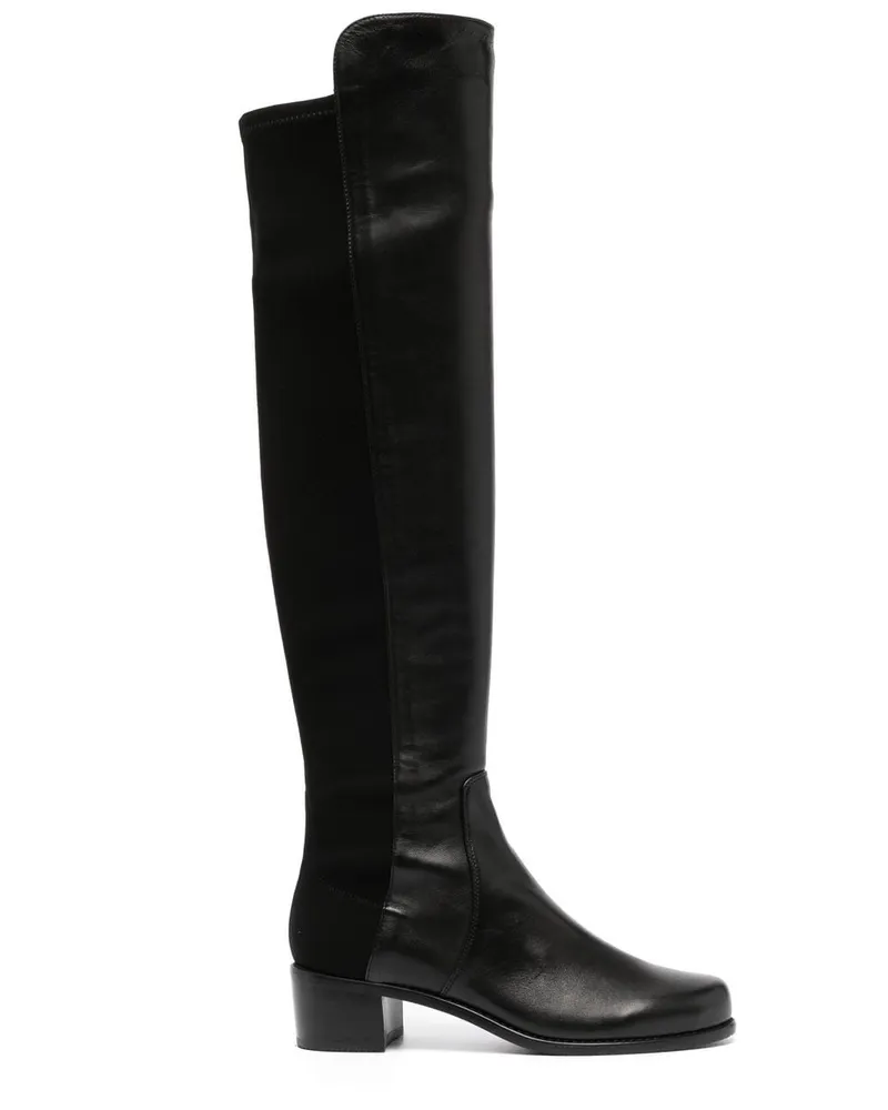 Stuart Weitzman Stiefel 45mm - Schwarz Schwarz