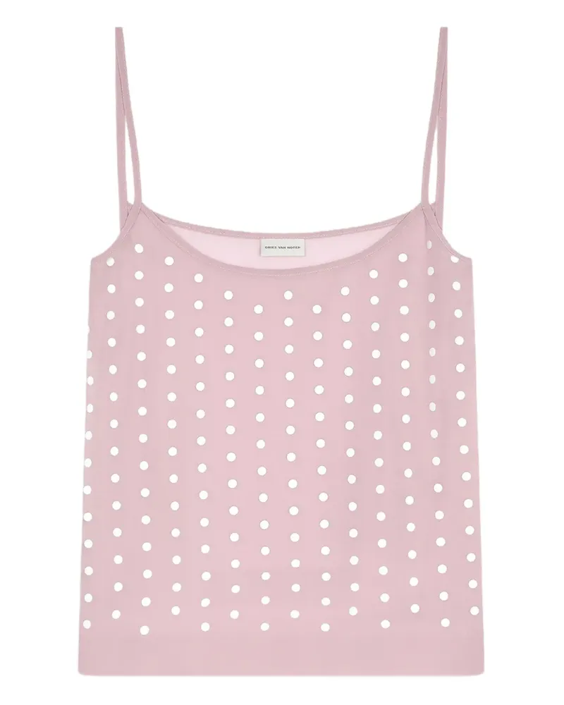 Dries van Noten Verziertes Camisole-Top - Rosa Rosa