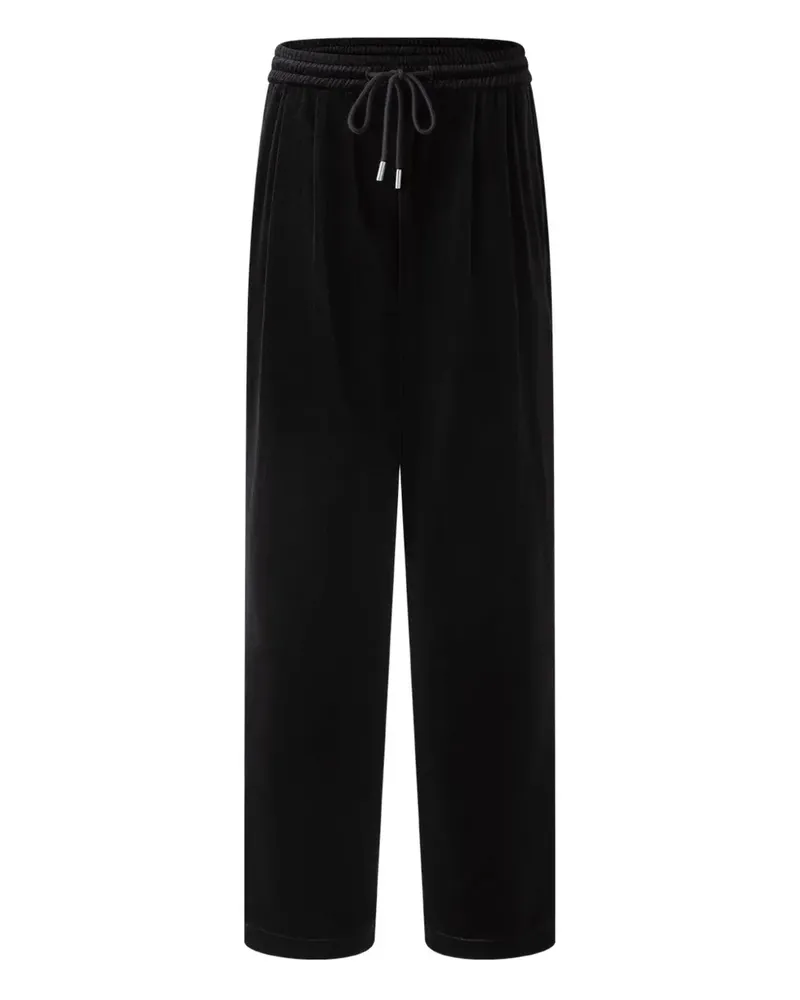Shanghai Tang Hose aus Samt - Schwarz Schwarz