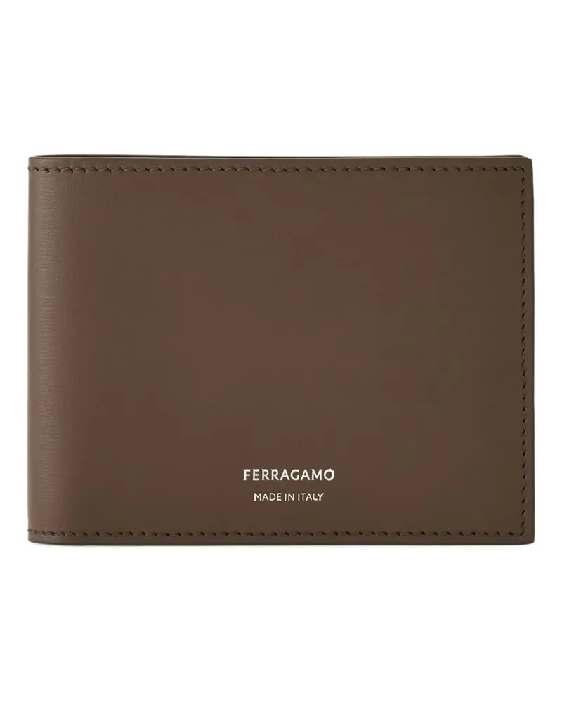 Ferragamo Portemonnaie mit Klappe - Braun Braun
