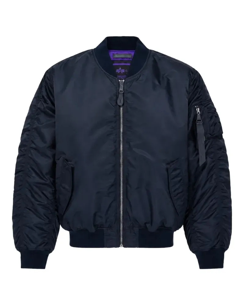Alpha Industries MA-1 Ultraviolet bomber jacket - Blau Blau