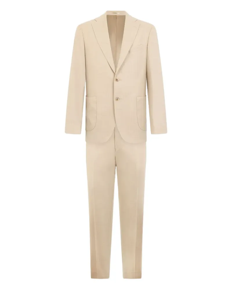 Brooks Brothers Einreihiger Anzug - Nude Nude