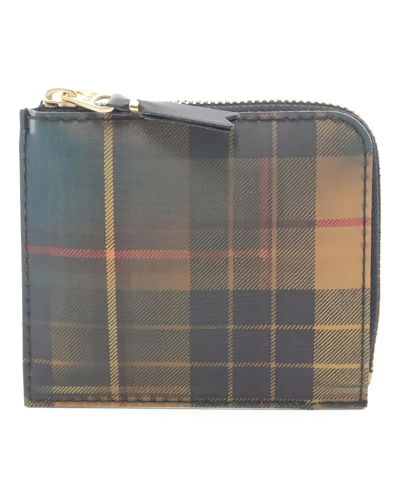 Comme des Garçons tartan coin purse - Mehrfarbig Mehrfarbig