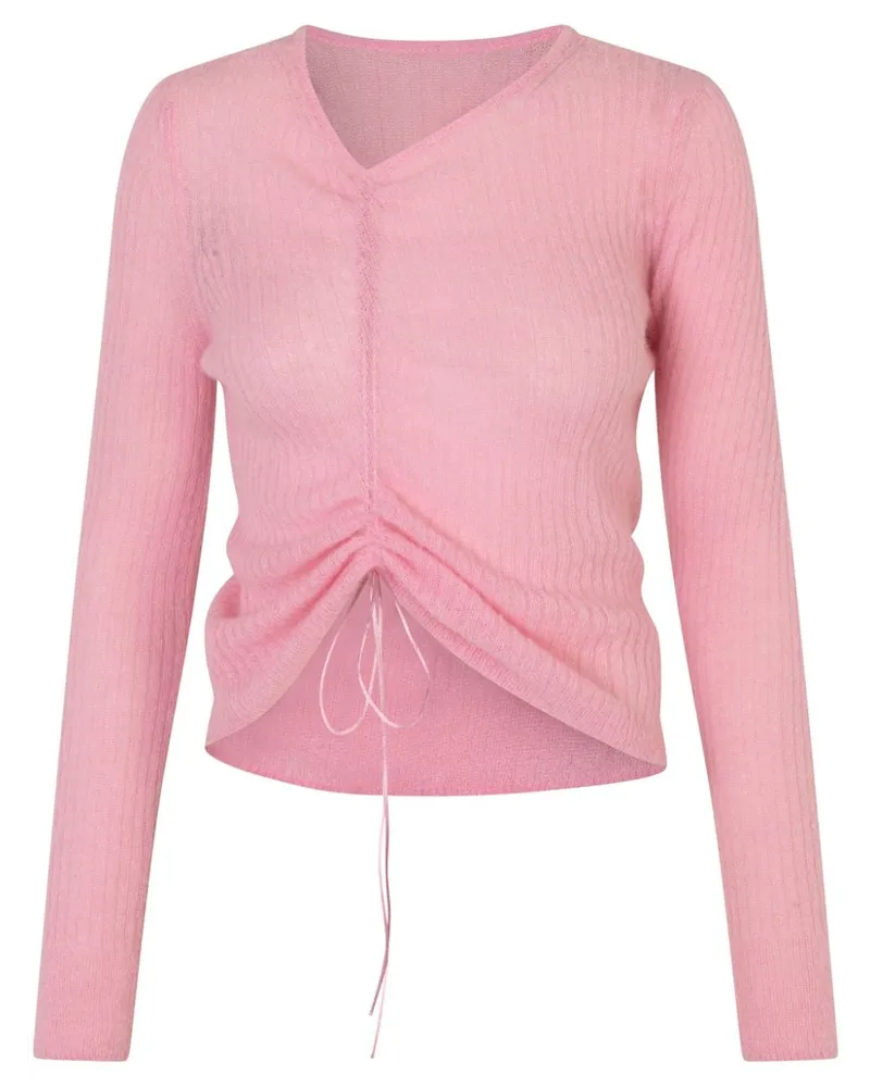 Cecilie Bahnsen Ussi Cardigan Rosa