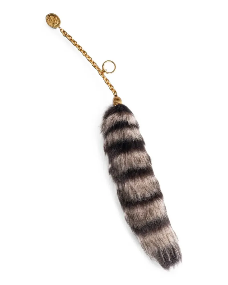 Chloé Treasure Tails shearling charm - Braun Braun