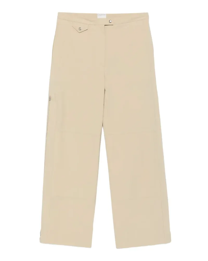 Calvin Klein Gemma wide-leg trousers - Nude Nude