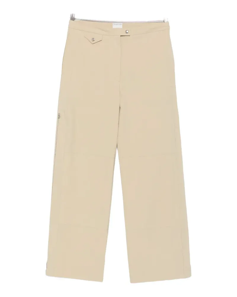 Calvin Klein Gemma wide-leg trousers - Nude Nude