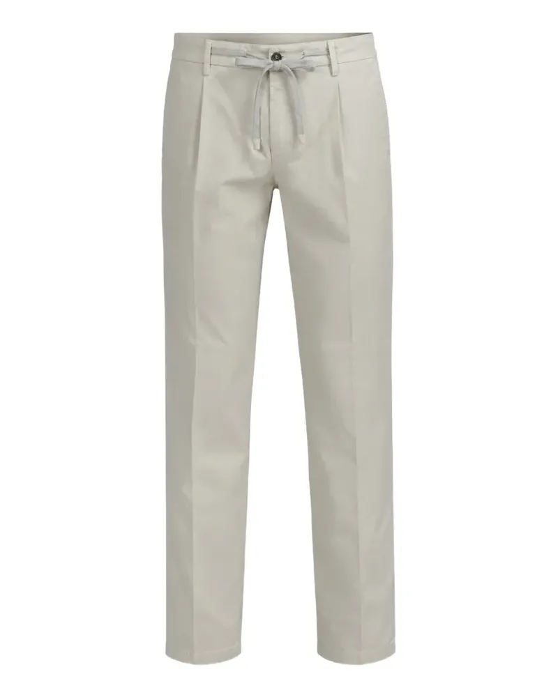 Mason's pleated twill chino trousers - Nude Nude