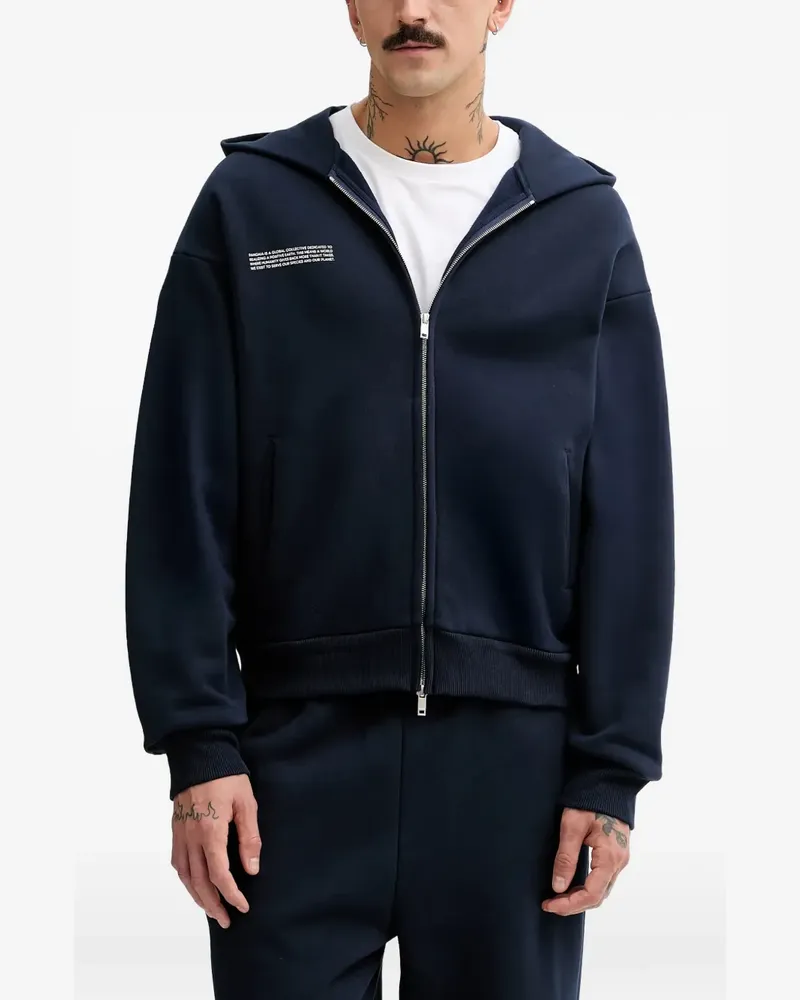 PANGAIA zip-up hoodie - Blau Blau