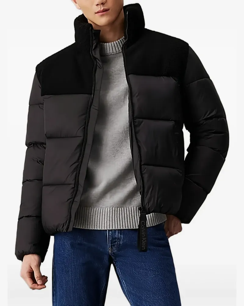 Calvin Klein Gefütterte Jacke - Schwarz Schwarz