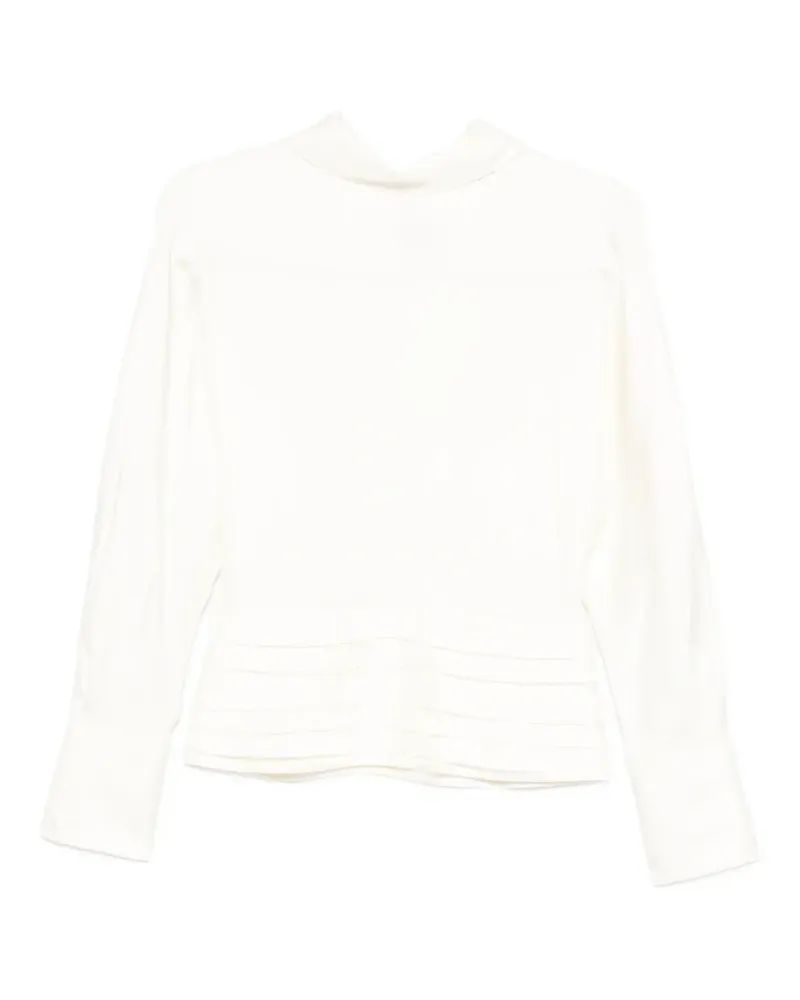 Róhe pleated top - Nude Nude