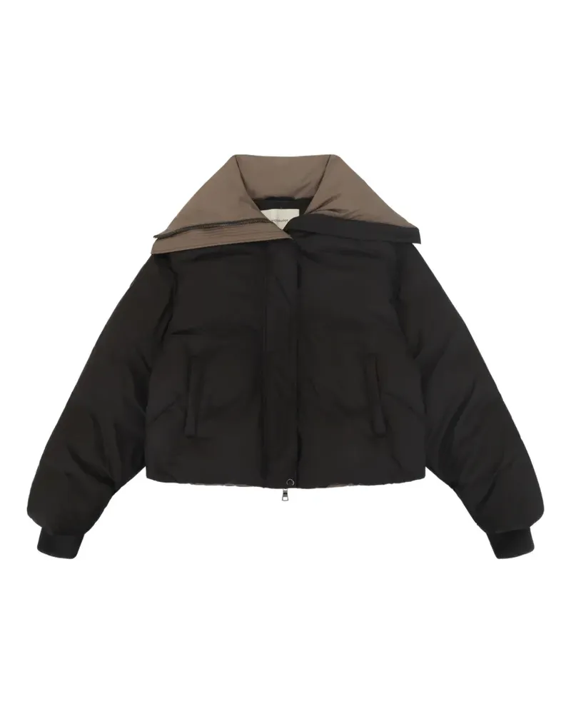 Entire Studios Kelly collared jacket - Schwarz Schwarz