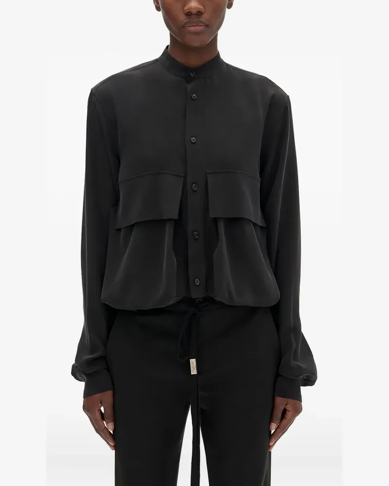 Ann Demeulemeester Karita Cargo shirt - Schwarz Schwarz