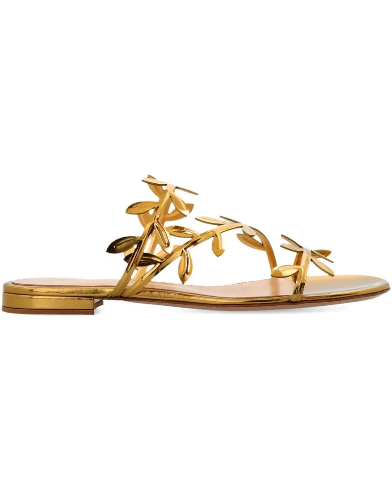 Gianvito Rossi leather sandals - Gold Gold
