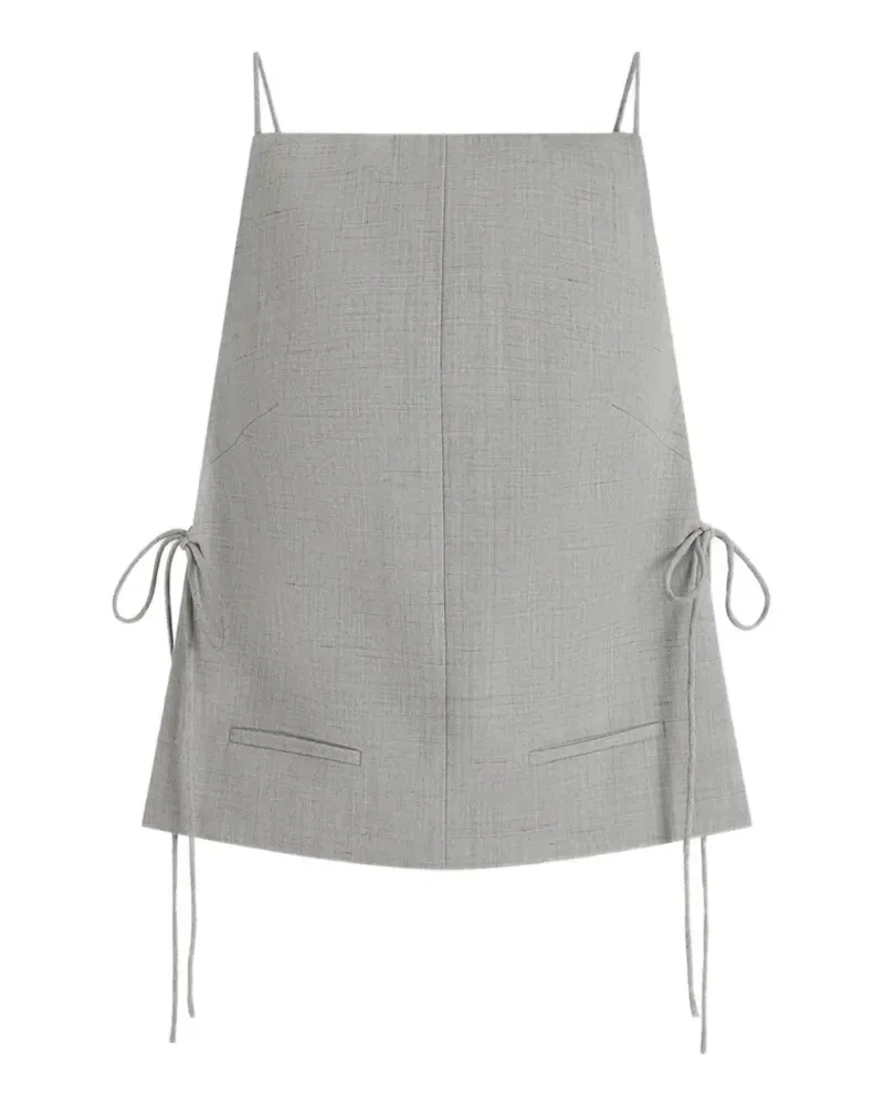 St. Agni rechteckige Oberseite - Grau Grau